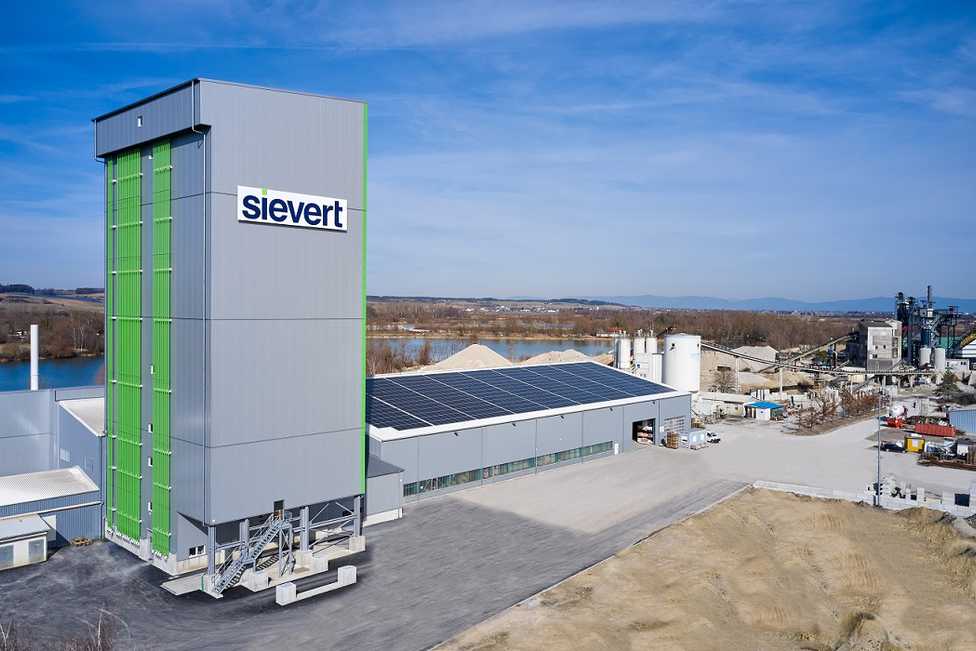 Klimafreundliches Trockenmörtelwerk von Sievert feiert Eröffnung