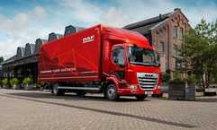 Mittelklasse-Lkw jetzt ab Werk mit Aufbau