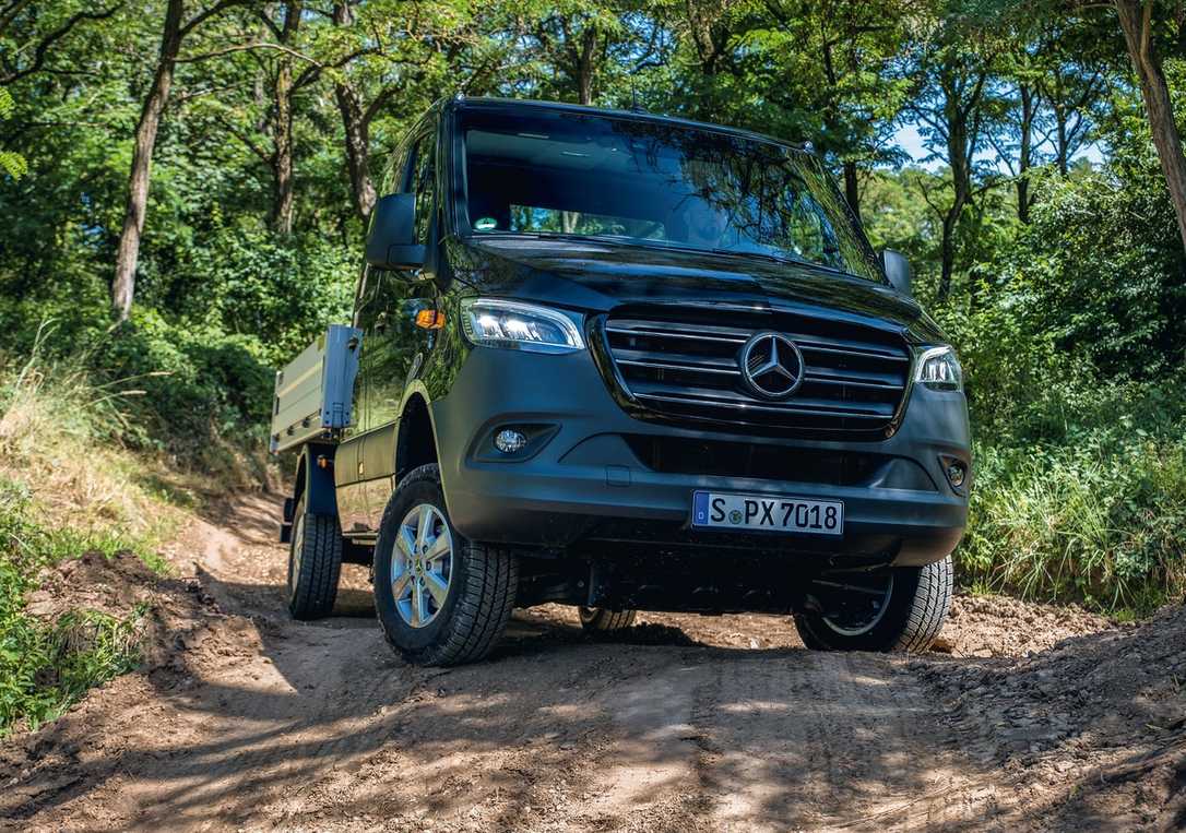 Mercedes 4x4 Sprinter im Transporter-Test