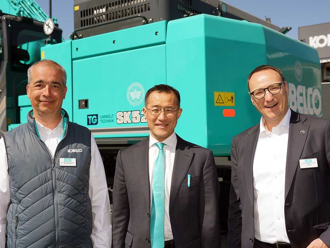 Kobelco Construction Machinery Europe meldet erfolgreiche bauma 2025 Kobelco Construction Machinery Europe meldet erfolgreiche bauma 2025