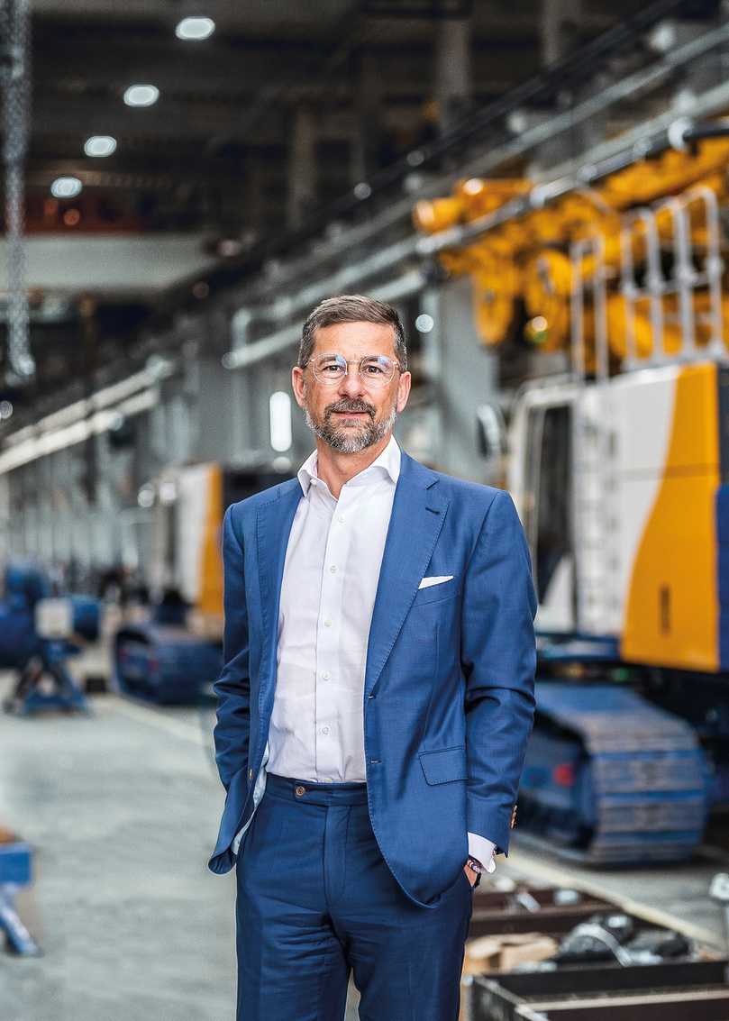 „Wir wollen unsere Innovationskraft und Technik noch stärker in den Mittelpunkt rücken. Bauer ist eines der führenden Unternehmen der Branche, aber unser Ziel muss sein, der Beste zu sein." Peter Hingott, Vorstand der Bauer AG | Foto: Bauer AG „Wir wollen unsere Innovationskraft und Technik noch stärker in den Mittelpunkt rücken. Bauer ist eines der führenden Unternehmen der Branche, aber unser Ziel muss sein, der Beste zu sein." Peter Hingott, Vorstand der Bauer AG | Foto: Bauer AG