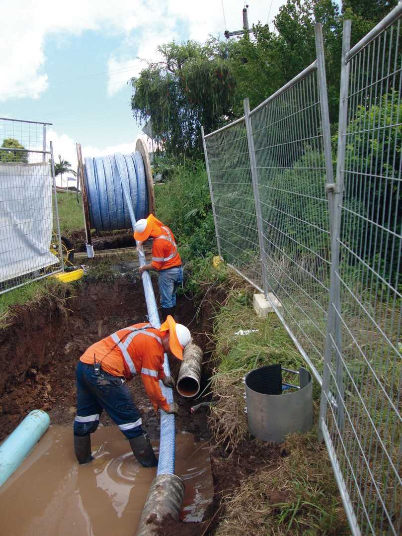 Die erste Primus Line Trommel mit dem Liner 2014 auf australischem Boden in Lismore, New South Wales, braucht nur wenig Platz. | Foto: Rädlinger primus line