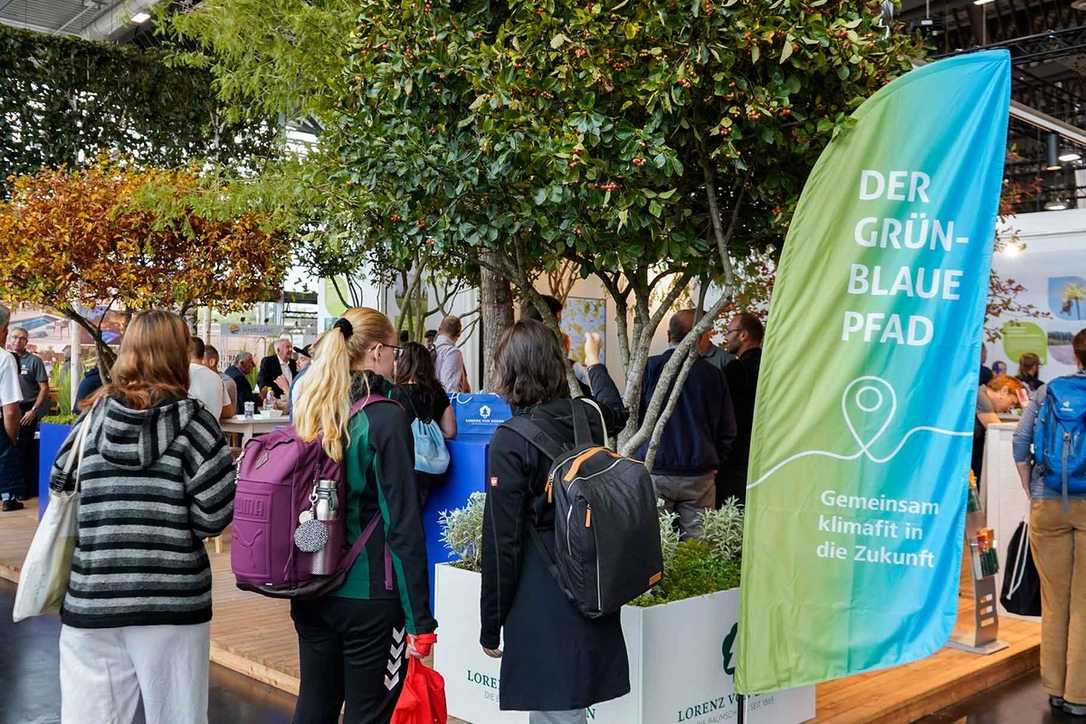 Klimawandel ist Thema auf der GaLaBau-Messe 2024